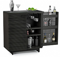 BDI Corridor Bar 5620 Charcoal Stained Ash
