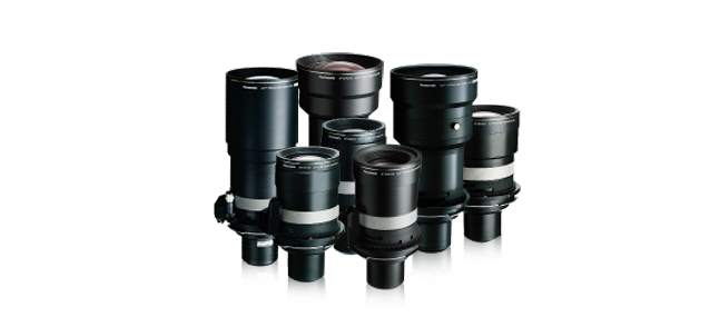 Common Lenses for Panasonic 3-Chip DLP™ Projectors